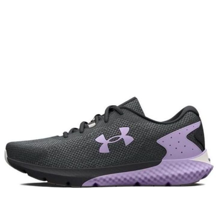 (WMNS) Under Armour Charged Rogue 3 Knit 'Jet Grey Nebula Purple' 3026147-101 sold by KicksCrew