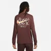 Nike Sportswear Premium Essentials Long-Sleeve T-Shirt 'Brown' DZ2828-227 sold by KicksCrew