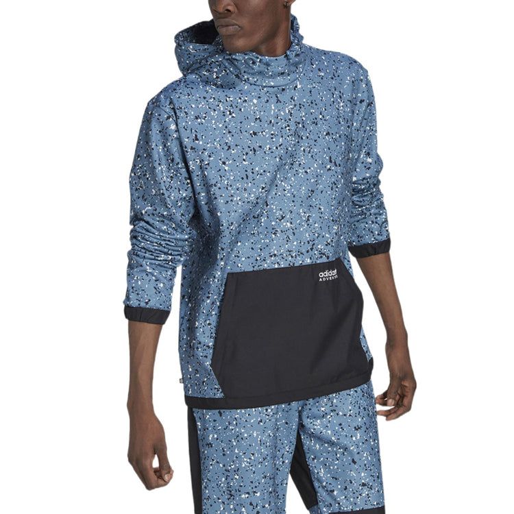 adidas originals Adventure Winter Allover Print Hoodie 'Altered Blue Multicolor' HK5015 sold by KicksCrew product image thumbnail 3