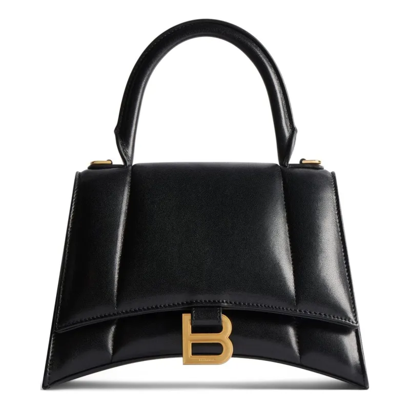 (WMNS) Balenciaga Hourglass Small Handbag 'Black' 5935462AATJ1000 sold by KicksCrew