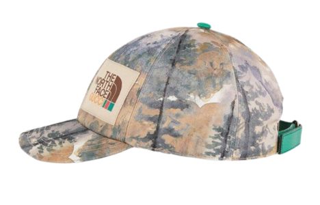 Gucci x The North Face Baseball Hat 'Beige Grey' 672157-4HAJS-3165 sold by KicksCrew