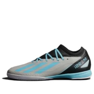 adidas X Crazyfast Messi.3 Indoor Soccer Shoes 'Silver Blue' IE4076 sold by KicksCrew