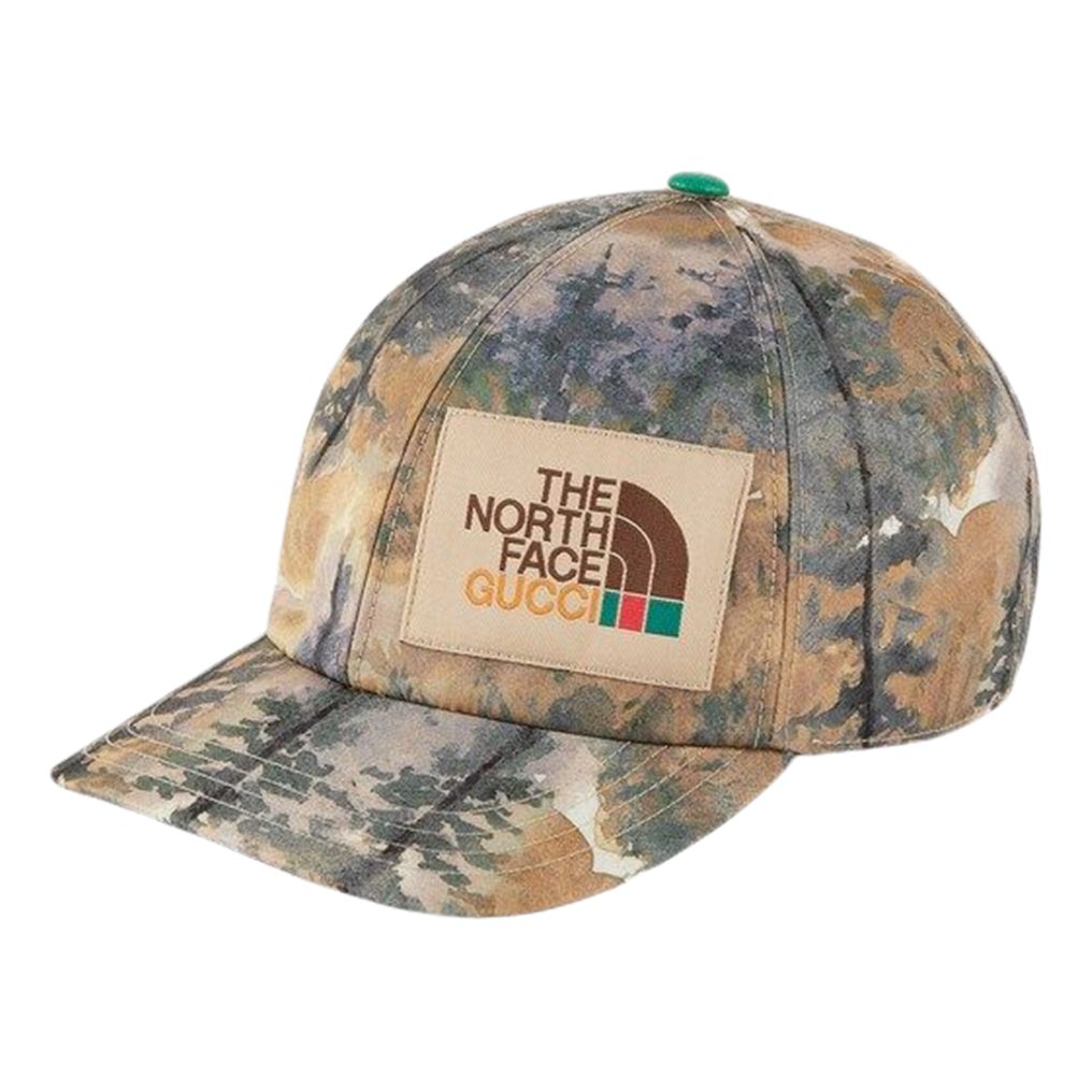 Gucci x The North Face Baseball Hat 'Beige Grey' 672157-4HAJS-3165 sold by KicksCrew