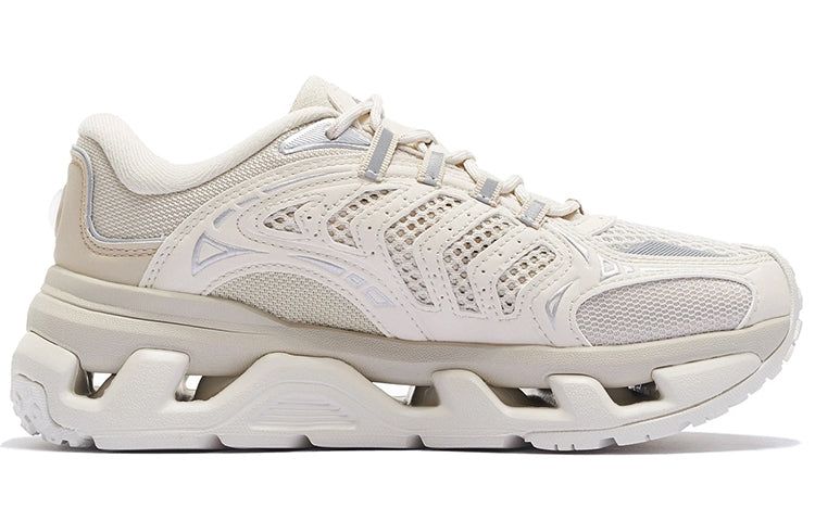 (WMNS) Li-Ning Scenery 'White Grey' AGLS064-2 sold by KicksCrew product image thumbnail 2