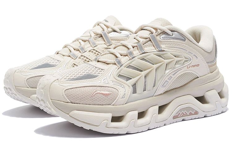 (WMNS) Li-Ning Scenery 'White Grey' AGLS064-2 sold by KicksCrew product image thumbnail 3