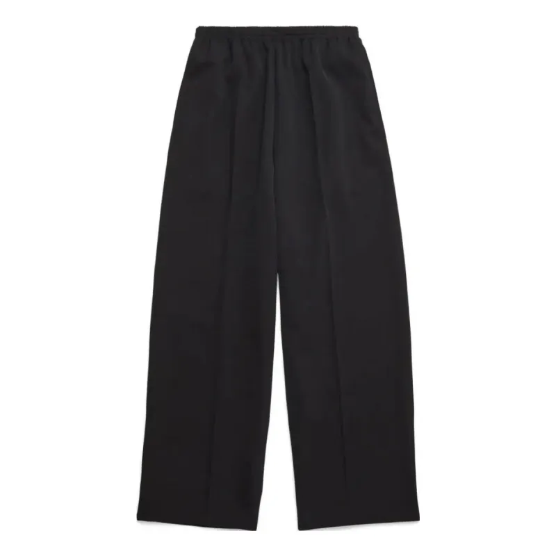 Balenciaga Elastic Waist Straight Leg Pants 'Black' 743903TNT391000 sold by KicksCrew