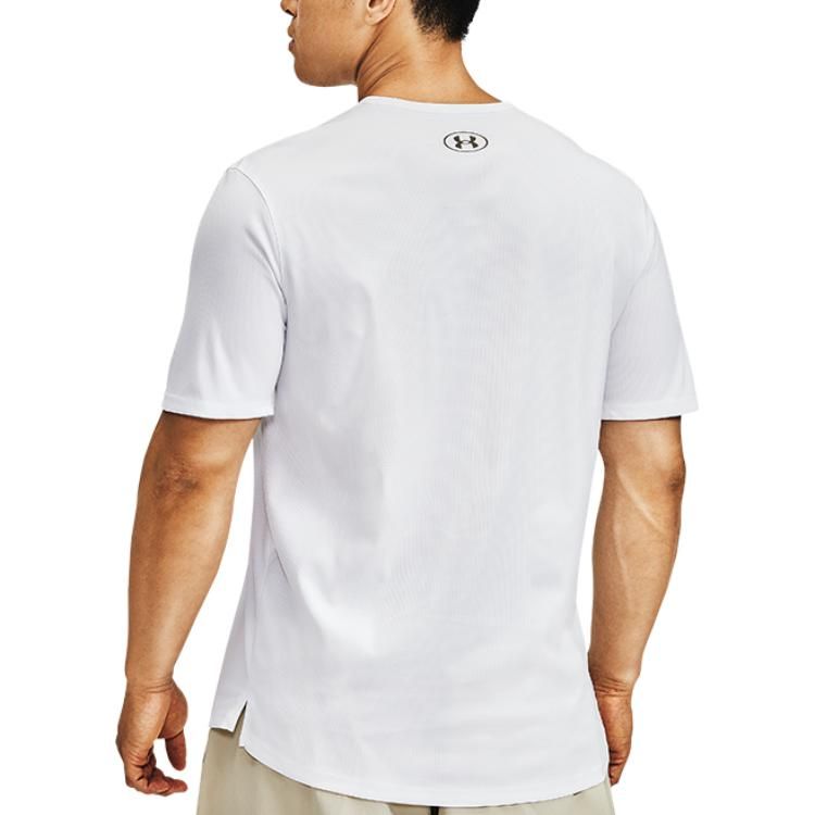 Under Armour CoolSwitch Hidden Print T-shirt 'White' 1370362-100 sold by KicksCrew product image thumbnail 4