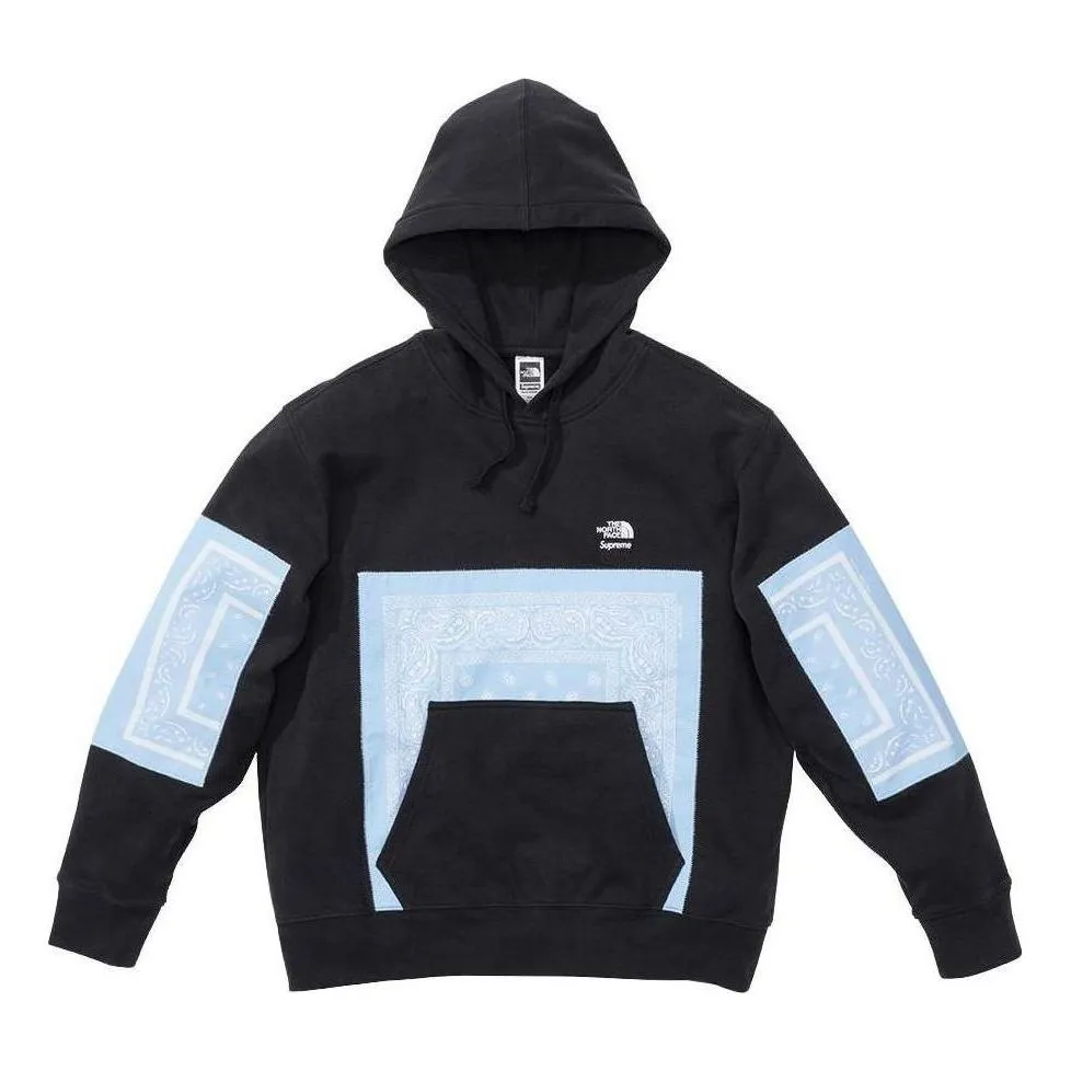 Supreme x The North Face Bandana Hooded Sweatshirt 'Black Teal' SUP-SS22-449 sold by KicksCrew
