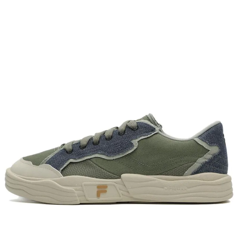 FILA FUSION Lifestyle Comfort Skate Shoes 'Green Grey' T12M332101FLB sold by KicksCrew