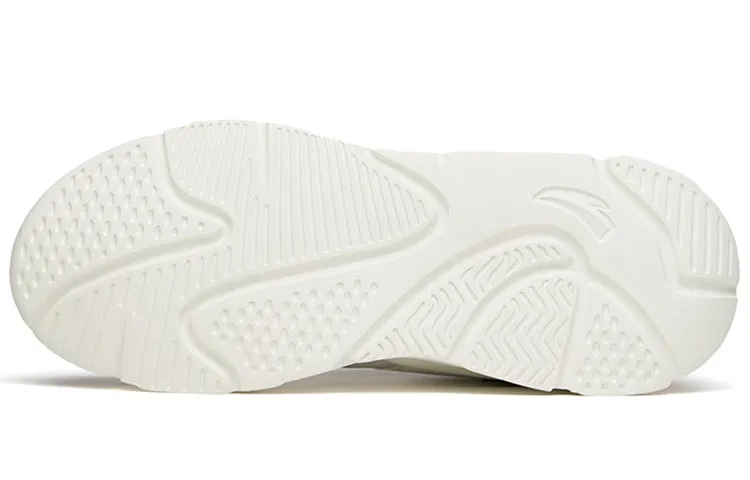 (WMNS) ANTA Life Collection Leather 'White Black' 122148860-7 sold by KicksCrew product image thumbnail 5