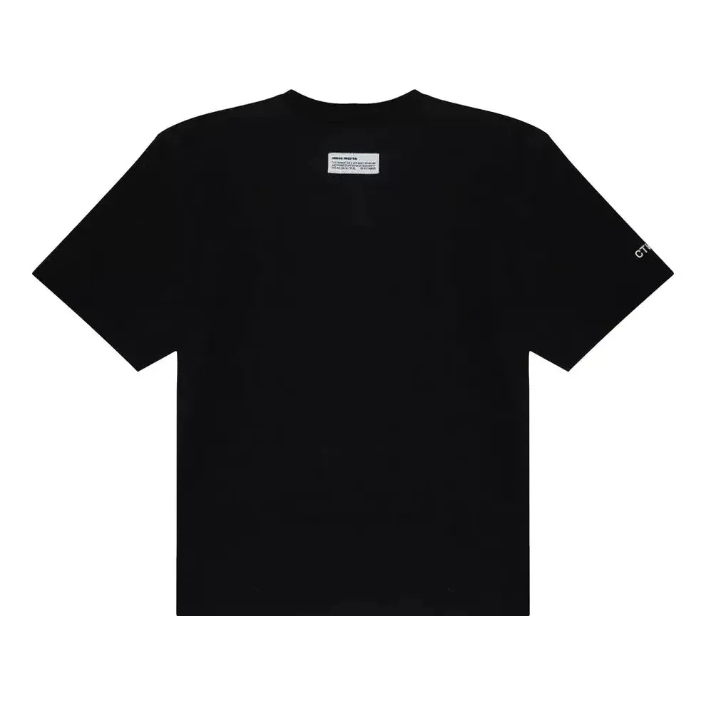 HERON PRESTON FW21 Censored Heron T-shirt 'Black Grey' HMAA026F21JER001-1005 sold by KicksCrew product image thumbnail 2
