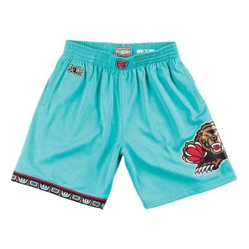 Mitchell & Ness x NBA Memphis Grizzlies 1998-99 CNY Shorts 'Teal' SMSHNG18400-VGRTEAL98 sold by KicksCrew