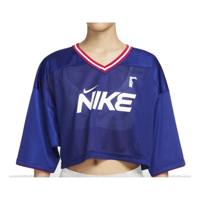 (WMNS) Nike Sportswear Jersey 1972 'Blue' HF6288-455 sold by KicksCrew
