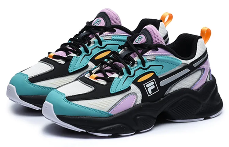 (WMNS) FILA Wings Sneakers 'White Aqua Purple' F12W226118FVO sold by KicksCrew product image thumbnail 2