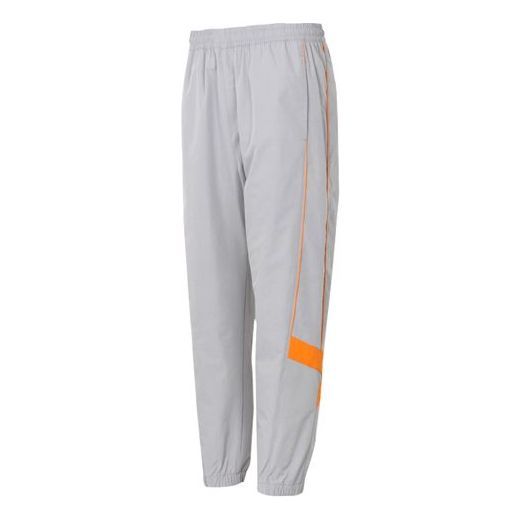 New Balance Lifestyle Track Pants 'Grey Orange' AMP11328-GR sold by KicksCrew
