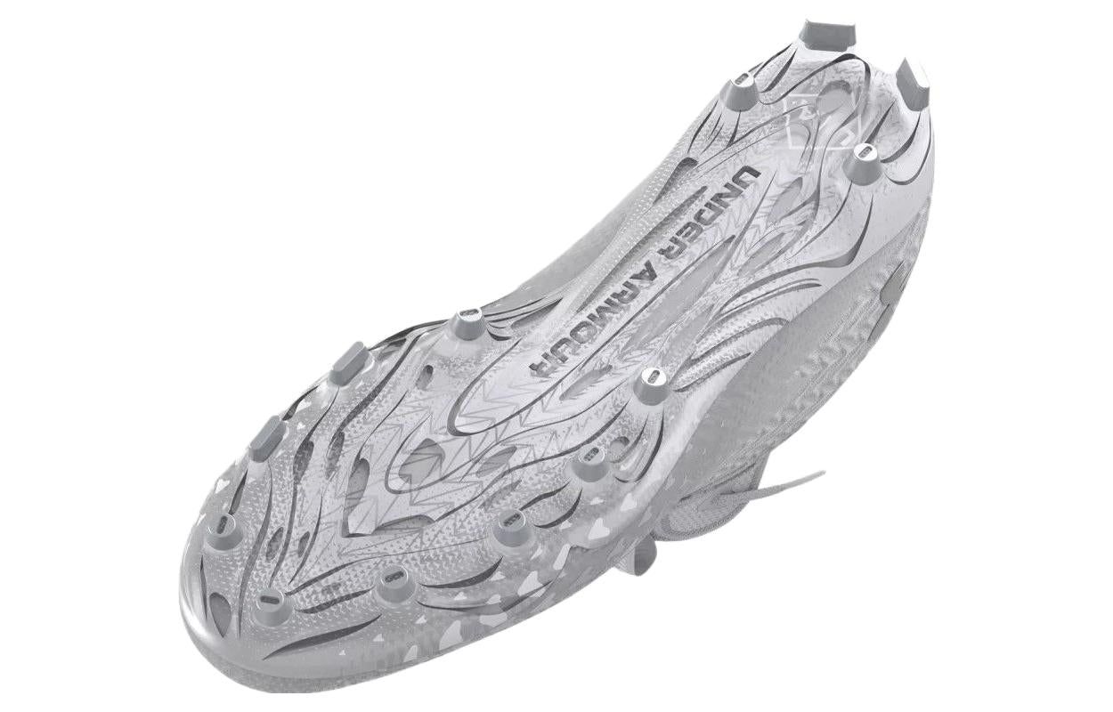 Under Armour Spotlight Clone 3.0 MC 'White Metallic Silver' 3026334-100 sold by KicksCrew product image thumbnail 4