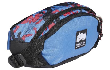 adidas Adventure Waist Bag Small 'Blue Black' H22727 sold by KicksCrew