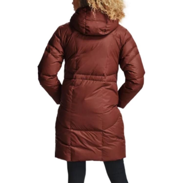 (WMNS) Under Armour Long Down Parka 'Copper' 1342791-688 sold by KicksCrew product image thumbnail 4