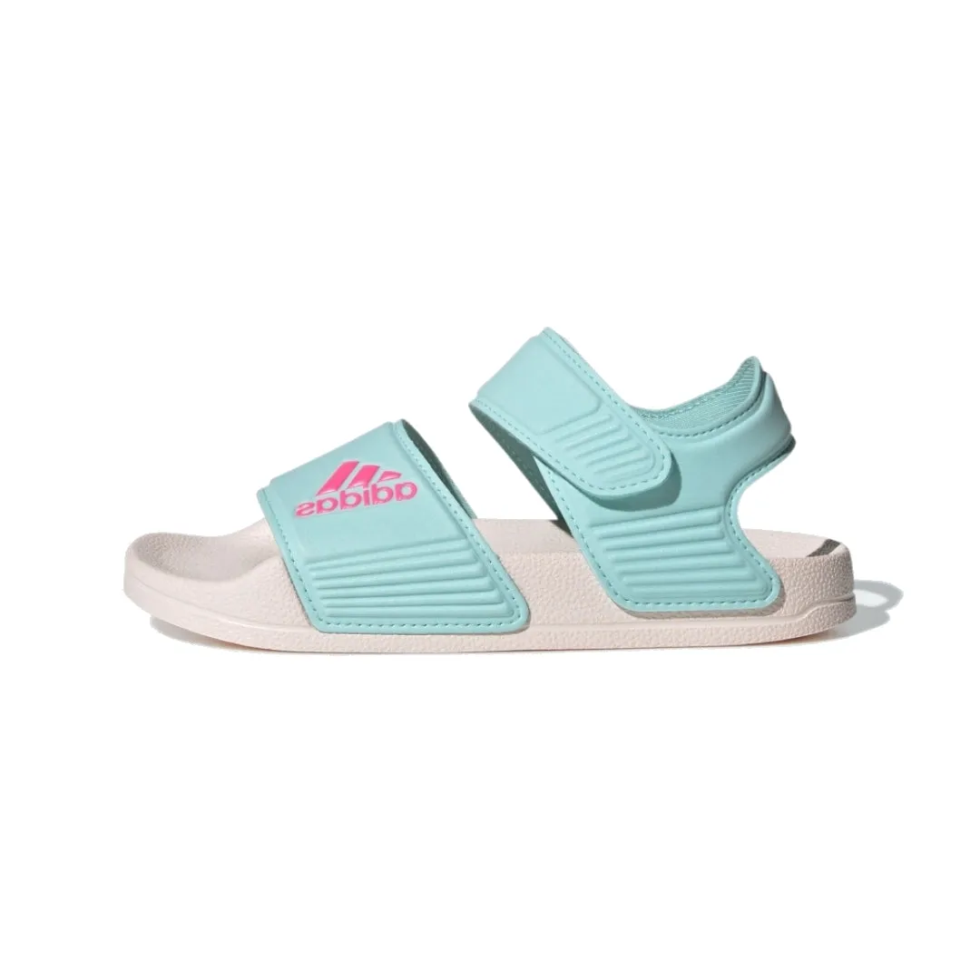 (PS) adidas Adilette Sandals 'Teal White' ID3379 sold by KicksCrew
