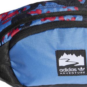 adidas Adventure Waist Bag Small 'Blue Black' H22727 sold by KicksCrew