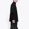 Balenciaga Crew Short Sleeve Shirt 'Black' 622251TIM391000 sold by KicksCrew