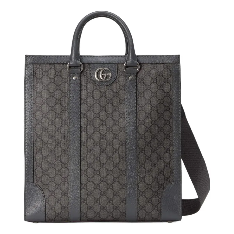 Gucci Ophidia Medium Tote Bag 'Grey Black' 731793-UULHK-8576 sold by KicksCrew