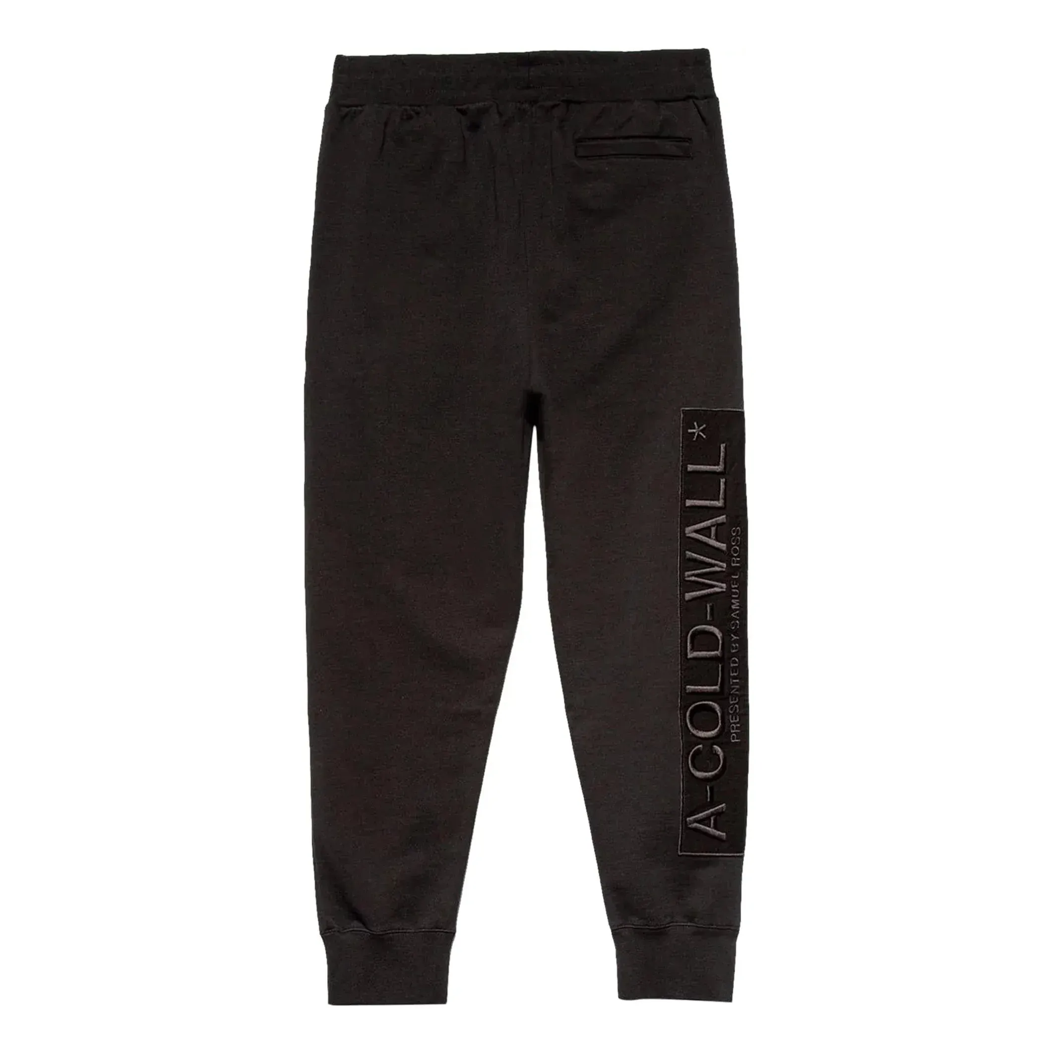 A-COLD-WALL* Logo Embroidery Pants 'Black' ACWMB057-BLACK sold by KicksCrew product image thumbnail 2