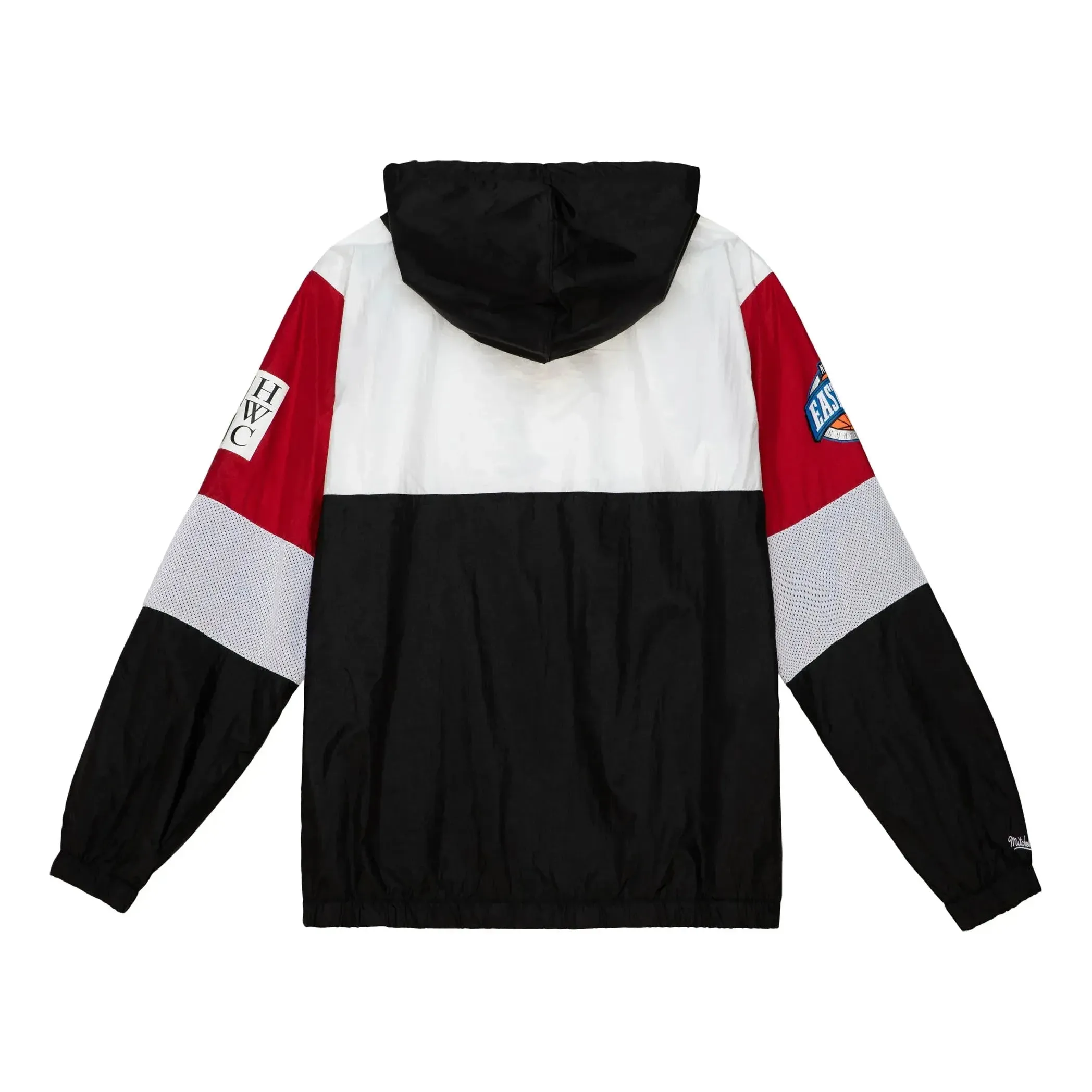 Mitchell & Ness x NBA Miami Heat Windbreaker Jacket 'White' OJPO5379-MHEYYPPPBLCK sold by KicksCrew product image thumbnail 2