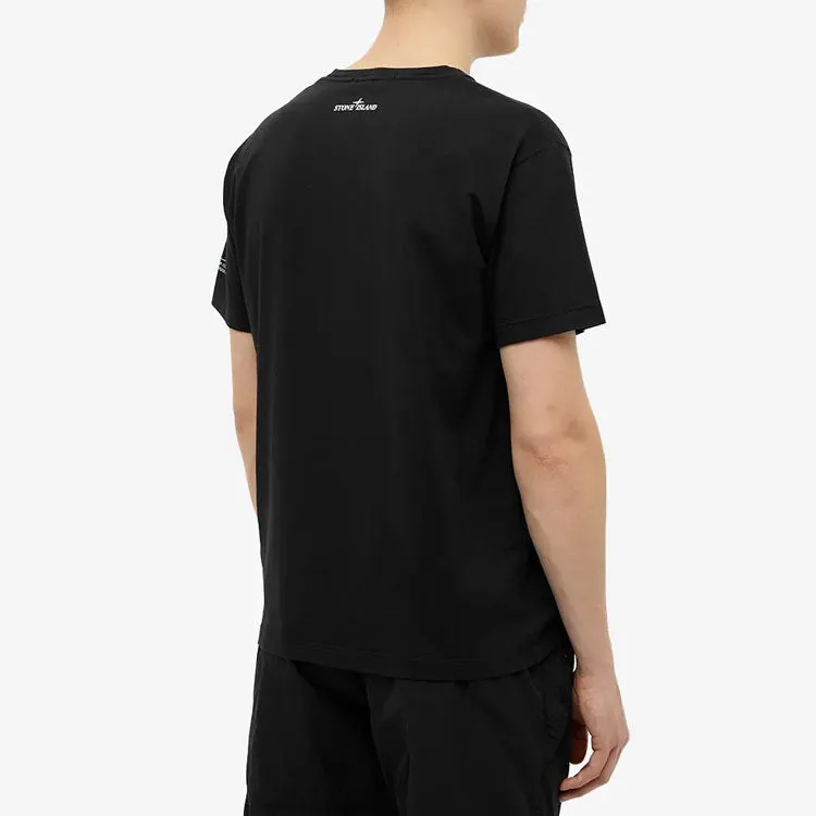 STONE ISLAND Marble One T-shirt 'Black' 74152NS83-V0029 sold by KicksCrew product image thumbnail 3