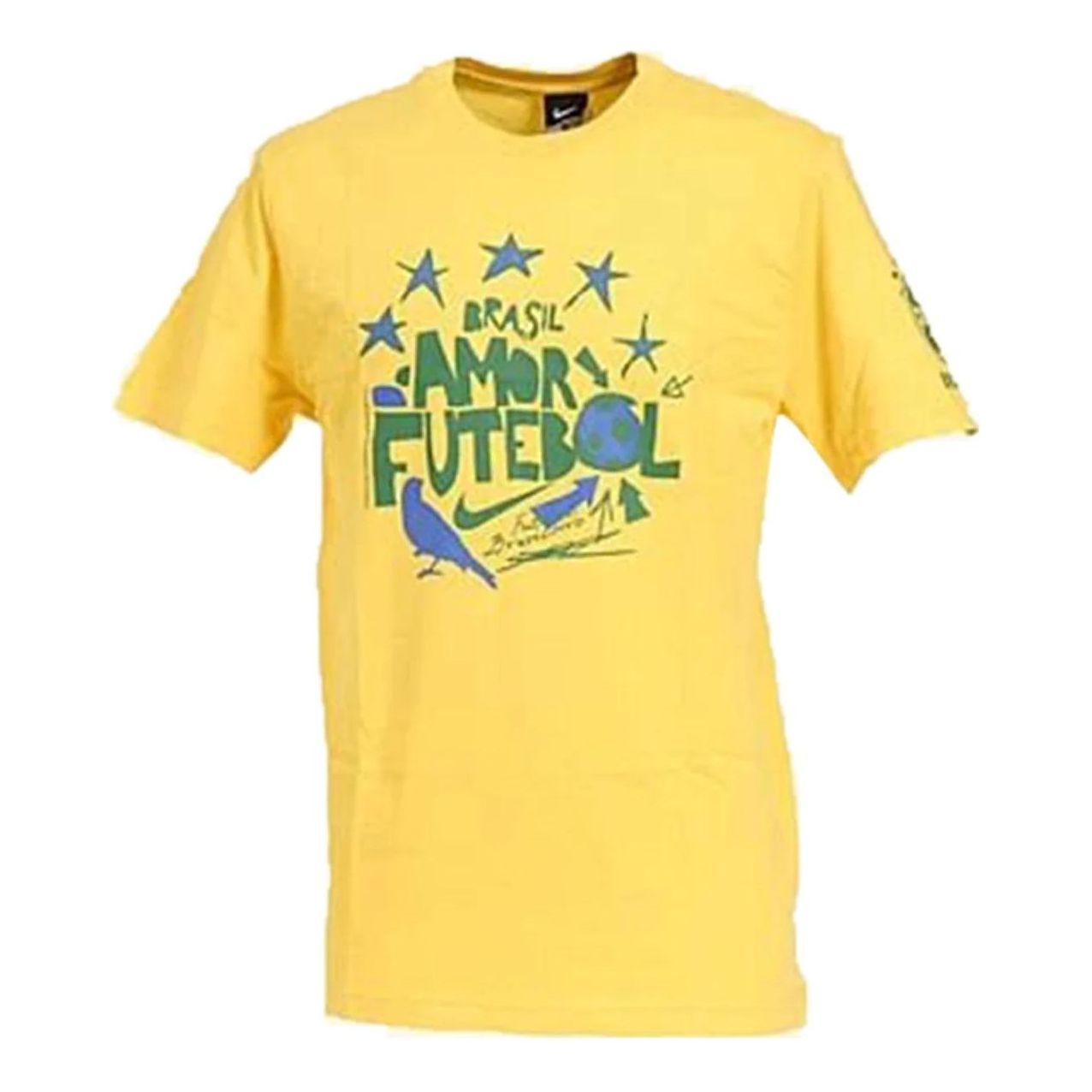 Nike Brasil Core Soccer Tshirt 'Yellow' 361385-703 sold by KicksCrew