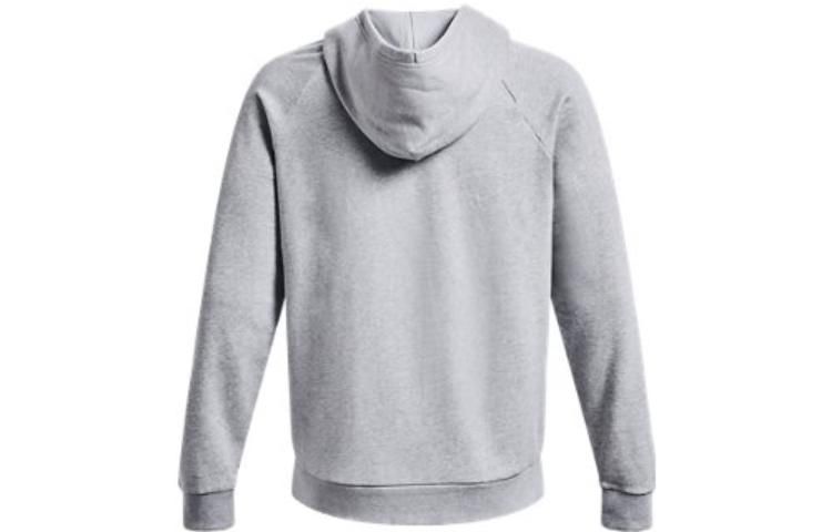 Under Armour Rival Fleece Zip Hoodie 'Light Grey' 1373371-011 sold by KicksCrew product image thumbnail 2