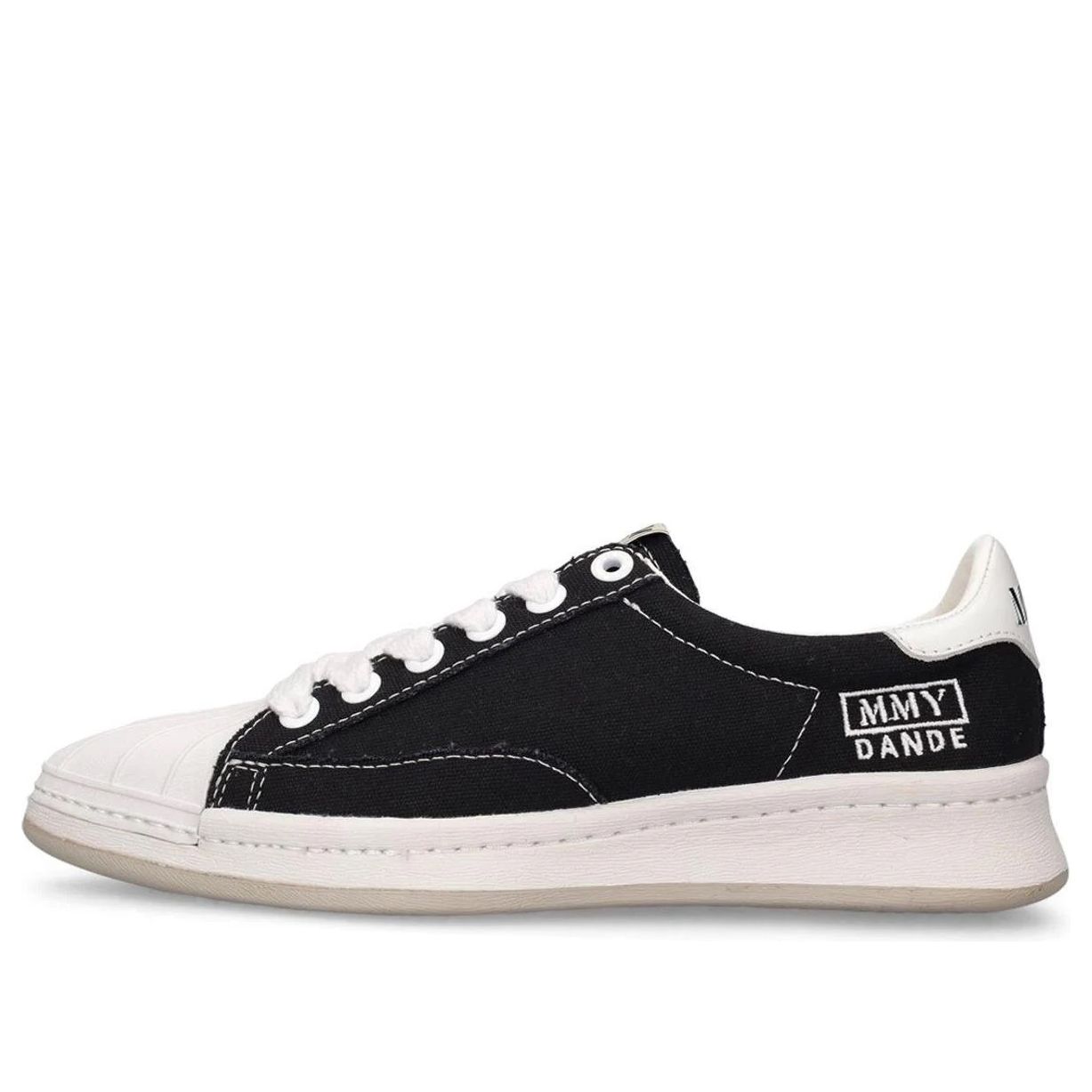 Maison MIHARA YASUHIRO DANDE OG Sole Canvas Low-top Sneaker 'Black' B10FW703-BLK sold by KicksCrew