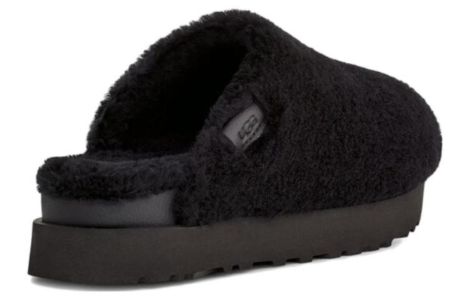 (WMNS) UGG Fuzz Sugar Slide 'Black' 1135132-BLK sold by KicksCrew