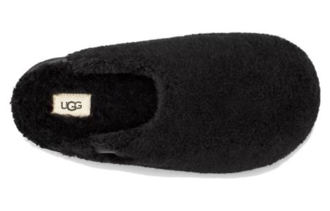 (WMNS) UGG Fuzz Sugar Slide 'Black' 1135132-BLK sold by KicksCrew