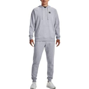 Under Armour Rival Fleece  Zip Hoodie 'Light Grey' 1373371-011 sold by KicksCrew