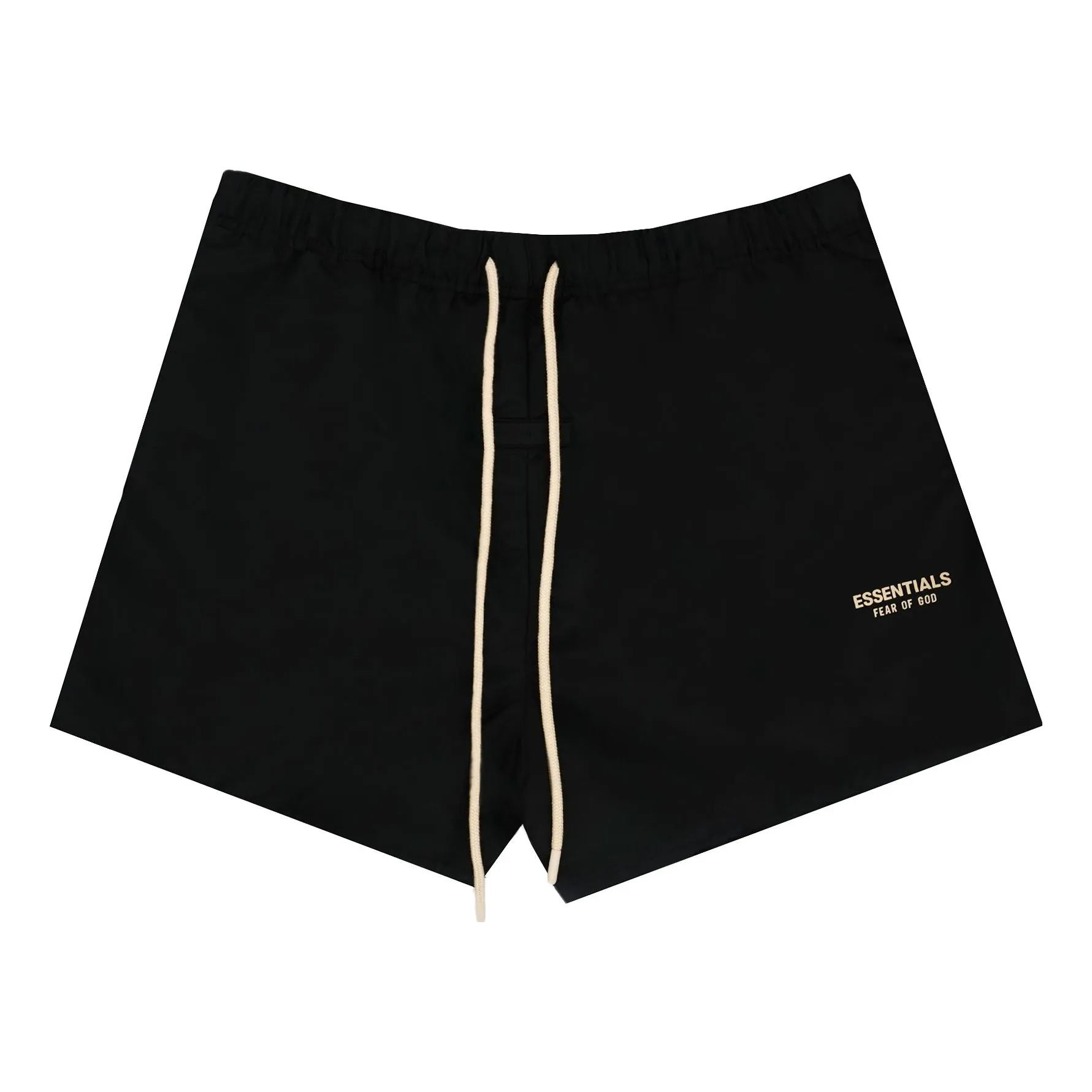 Fear of God Essentials FW23 Running Shorts 'Jet Black' 160BT232020F sold by KicksCrew