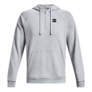 Under Armour Rival Fleece  Zip Hoodie 'Light Grey' 1373371-011 sold by KicksCrew