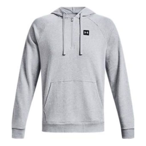 Under Armour Rival Fleece Zip Hoodie 'Light Grey' 1373371-011 sold by KicksCrew