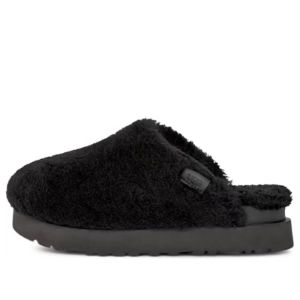(WMNS) UGG Fuzz Sugar Slide 'Black' 1135132-BLK sold by KicksCrew