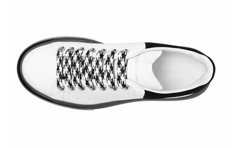 (WMNS) Alexander McQueen Oversized Sneaker 'White Black Sole' 611698WHXMA9061 sold by KicksCrew product image thumbnail 4