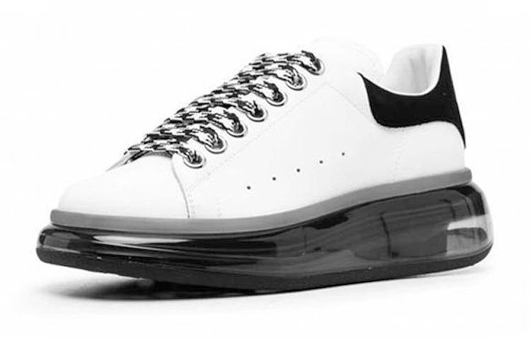 (WMNS) Alexander McQueen Oversized Sneaker 'White Black Sole' 611698WHXMA9061 sold by KicksCrew product image thumbnail 2