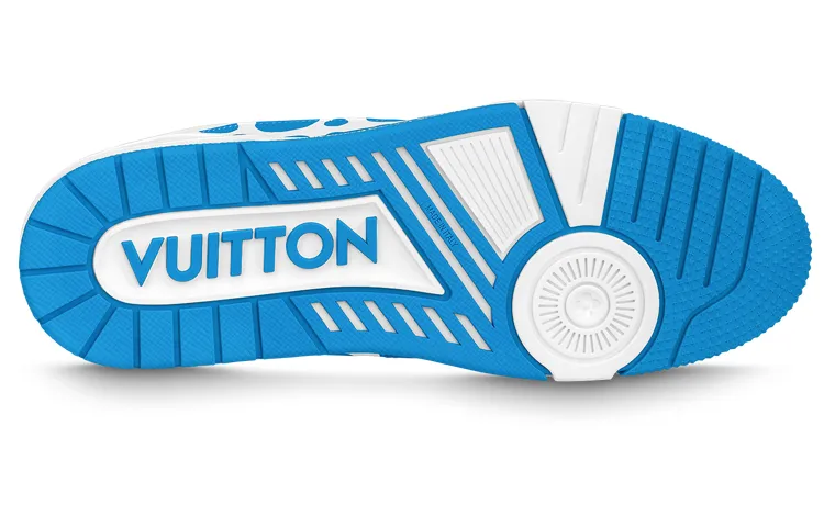 LOUIS VUITTON x YAYOI KUSAMA Sneaker 'White Blue' 1ABD1A sold by KicksCrew product image thumbnail 4