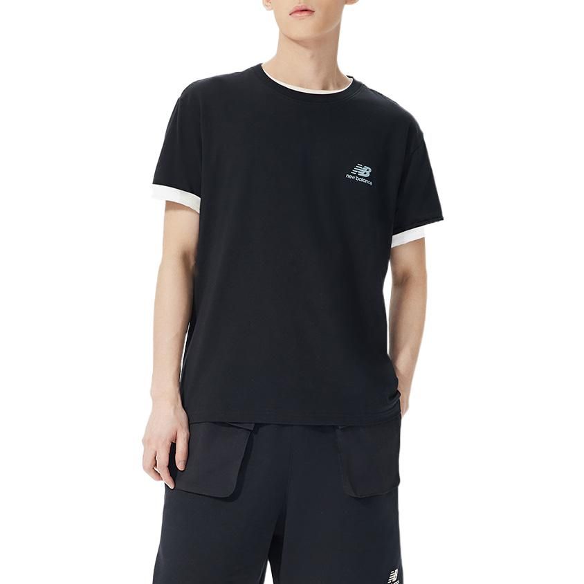 New Balance Graphic Print Tee 'Black Yellow Green' AMT22366-BK sold by KicksCrew product image thumbnail 4