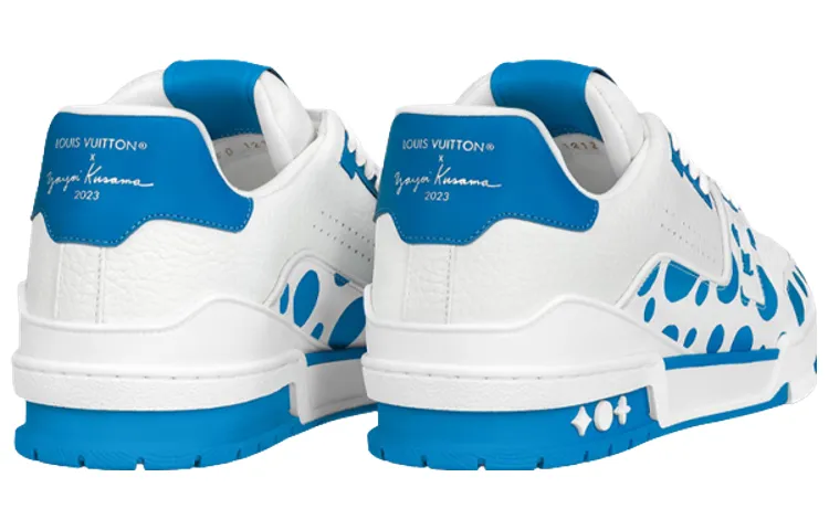 LOUIS VUITTON x YAYOI KUSAMA Sneaker 'White Blue' 1ABD1A sold by KicksCrew product image thumbnail 3