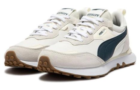 PUMA Rider FV Shoes 'White Beige Black' 391925-03 sold by KicksCrew