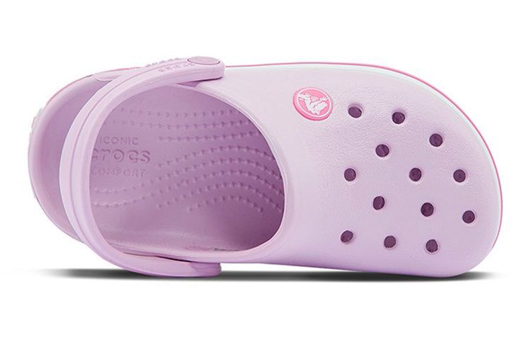 (GS) Crocs Crocband Clog 'Pink White' 207006-6GD sold by KicksCrew product image thumbnail 3