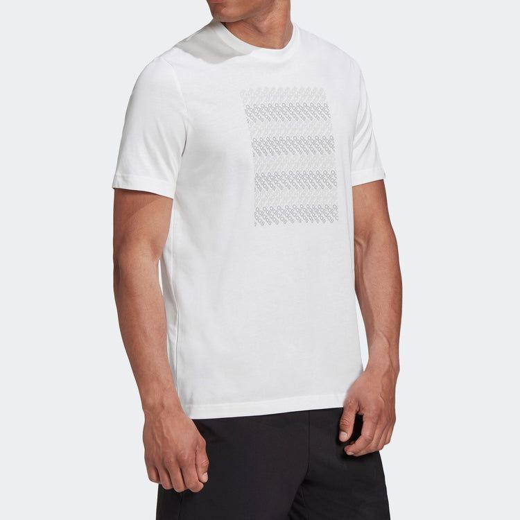 adidas M Lg Grd T Training Sports Short Sleeve White GD5909 sold by KicksCrew product image thumbnail 3