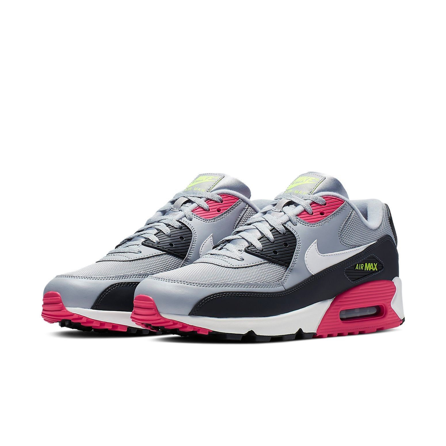 Nike Air Max 90 Essential 'Wolf Grey Rush Pink' AJ1285-020 sold by KicksCrew product image thumbnail 2