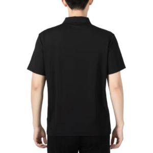 Skechers Classic Logo Polo Shirt 'Black White' P122M053-0018 sold by KicksCrew