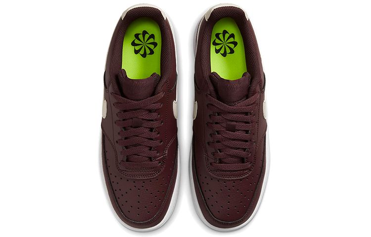 (WMNS) Nike Court Vision Low Next Nature 'Burgundy' DH3158-601 sold by KicksCrew product image thumbnail 4